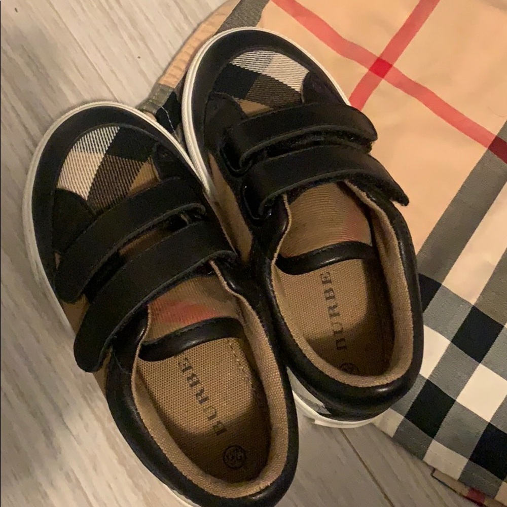Unisex Burberry Shoes, worn once